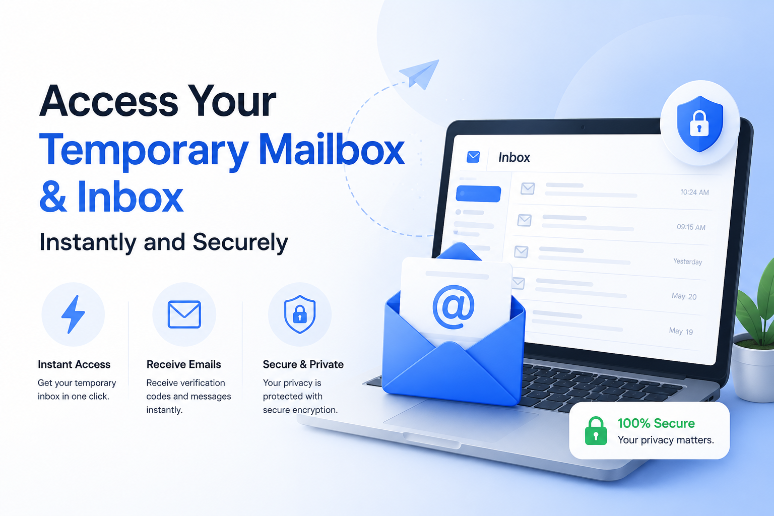 Access Your Temporary Mailbox & Inbox Instantly and Securely