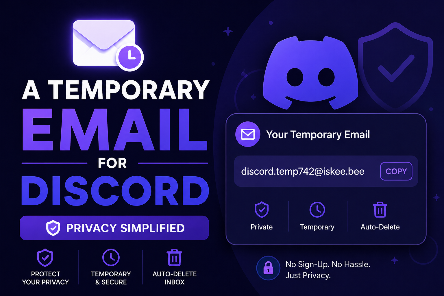 Create A Temporary Email For Discord | Privacy Simplified